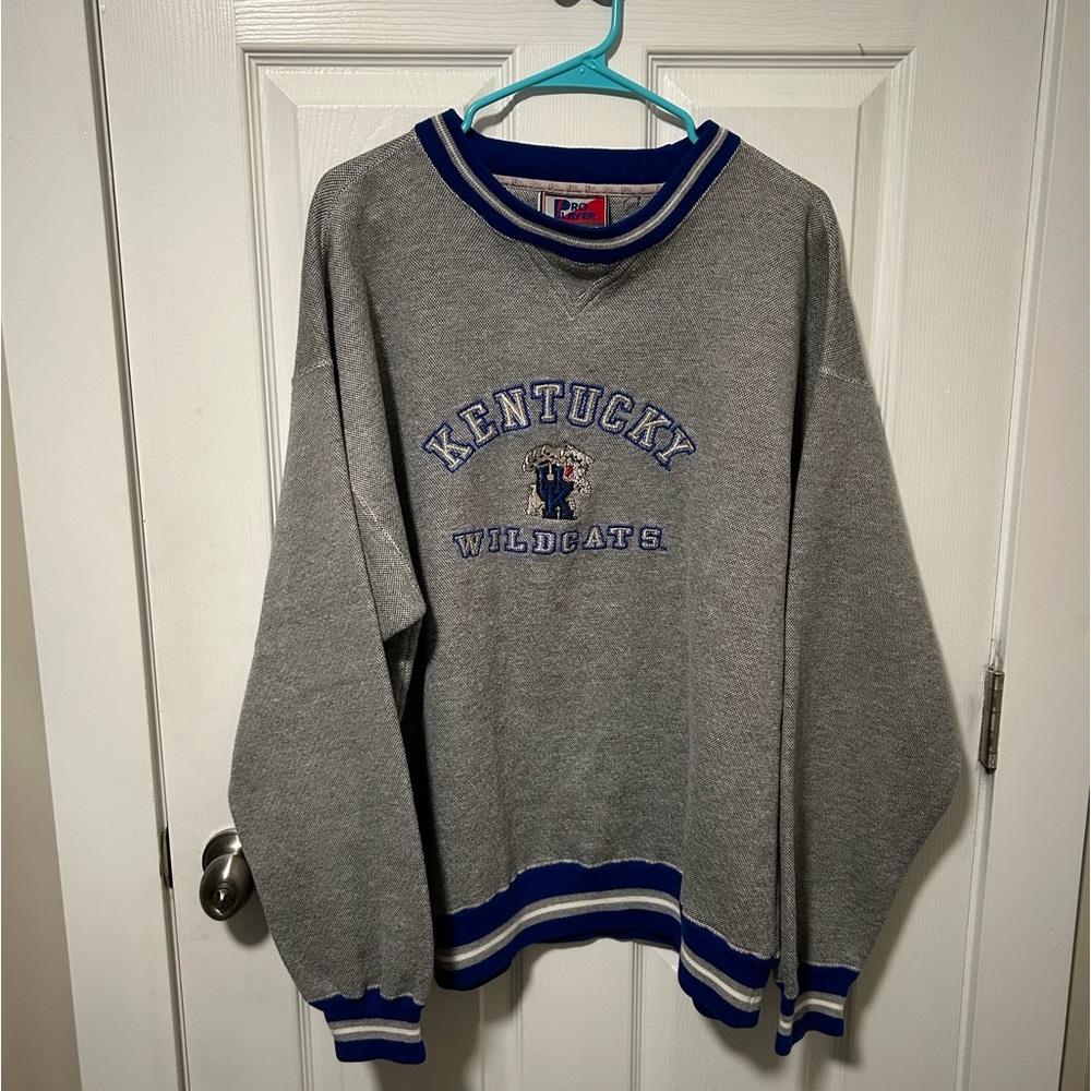 Vintage Kentucky Wildcats Pro Player Crewneck Sweater